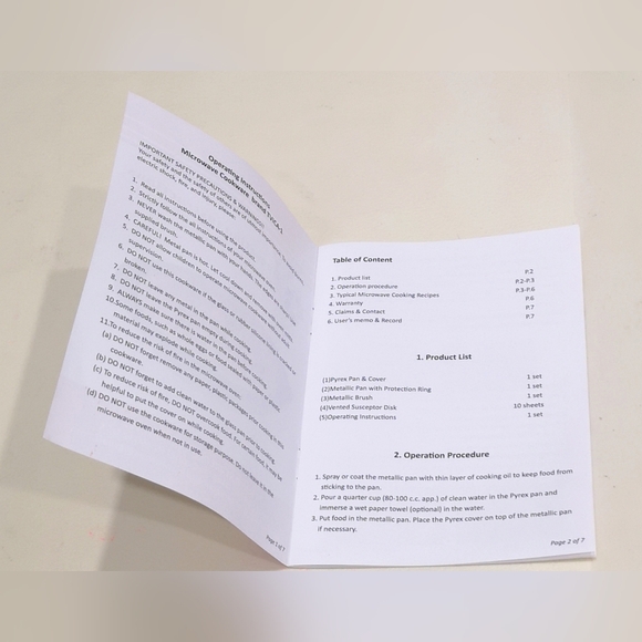 🥰*Brand New* Microwavable Cookware Pyrex Pan Multi-functional - Picture 9 of 12